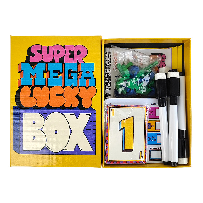 Super Mega Lucky Box Board Gam - đánh giá và giá Board Game Strategi