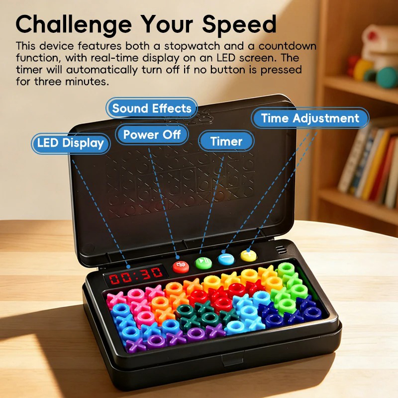 KNYYSECQ Smart XO Puzzle Child - đánh giá và giá Board Game With Questions