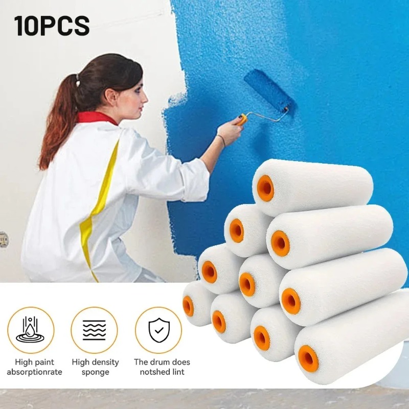 10PCS 100mm Mini White Durable - đánh giá và giá Miniature Painting Set