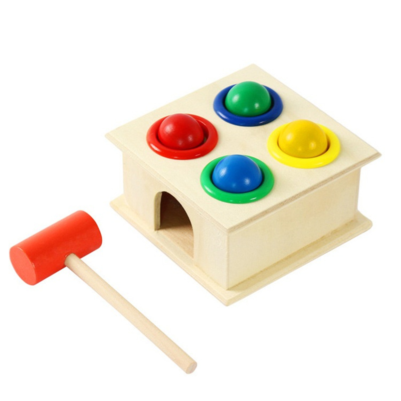 Wooden Hammering Ball Game Kno - đánh giá và giá Board Game With Questions