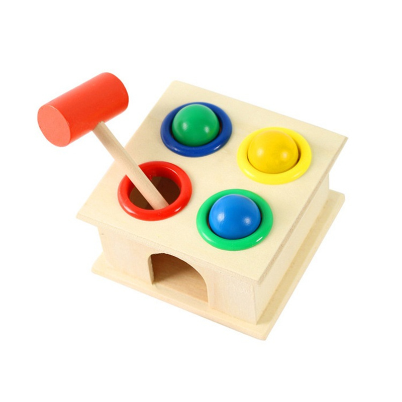 Wooden Hammering Ball Game Kno - đánh giá và giá Board Game With Questions