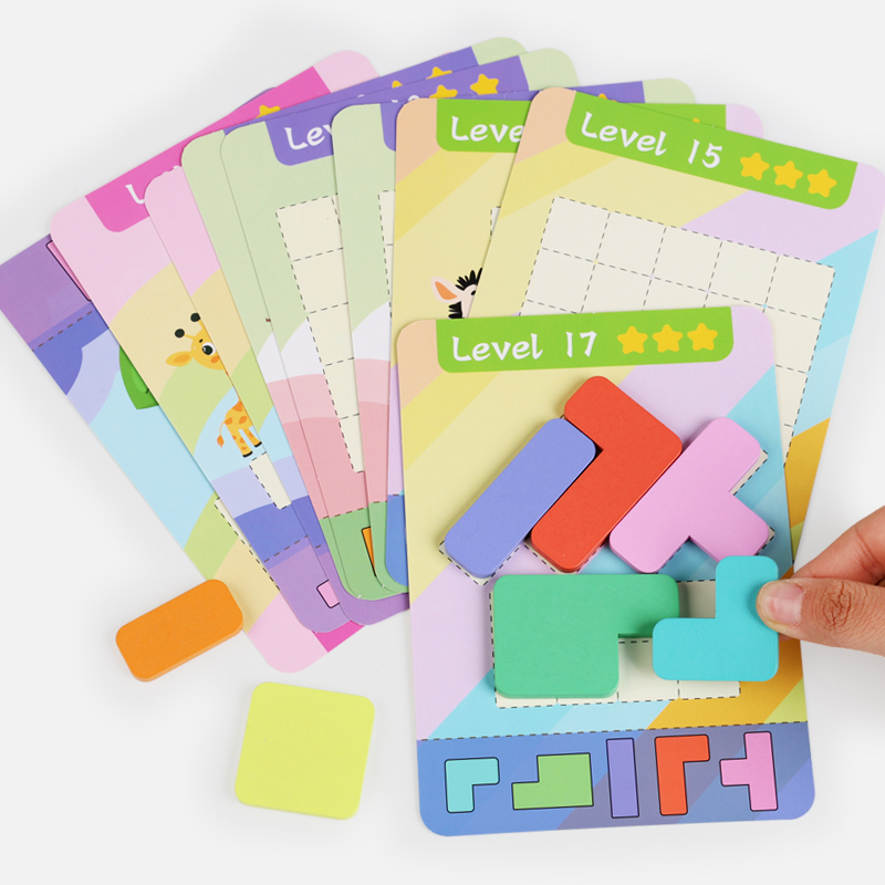 Wooden Educational Puzzle Toy, - đánh giá và giá Board Game Quiz