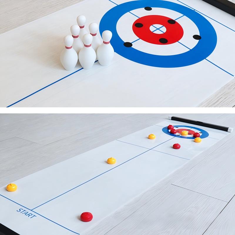 New Mini Curling&Bowling Table - đánh giá và giá Board Game With Questions